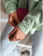 Dámská přechodná bunda jedné velikosti Star STRASHINE mint FashionStreet TY4843 Dámská přechodná bunda jedné velikosti Star STRASHINE mint FashionStreet TY4843