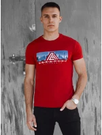 FashionStreet červené pánské tričko RX5553