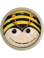 KIDS ANIMAL WALL CLOCK 20 CM bee dětské