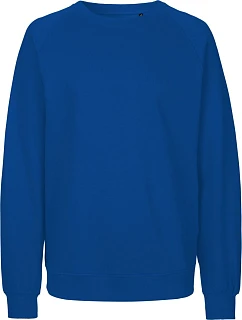 Neutral O 63001 Unisex raglánová mikina z bio bavlny 77.6301 royal