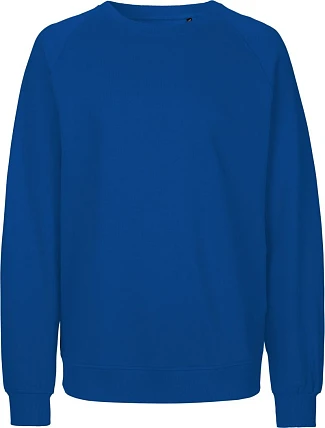 Neutral O 63001 Unisex raglánová mikina z bio bavlny 77.6301 royal Neutral O 63001 Unisex raglánová mikina z bio bavlny 77.6301 royal