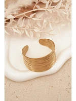 Dámský náramek ze nerezové oceli Zlatý