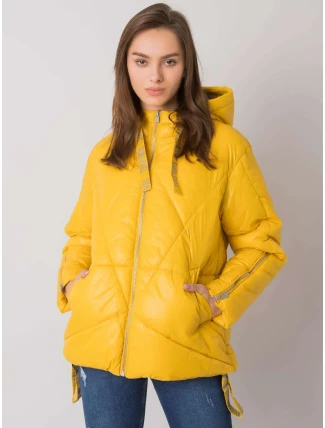 Bunda D50048Y44495A3 žlutá