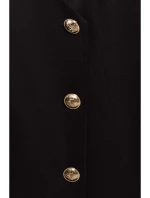 M793 Sako se zlatým knoflíkem - černé