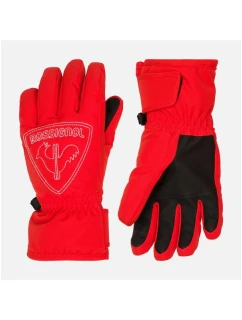 Rukavice Rossignol Jr Rooster G červené