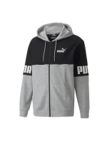 Pánská mikina 849842 04 Šedá s černou - Puma