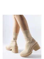 Boty na podpatku model 206510 Solea Boty na podpatku model 206510 Solea