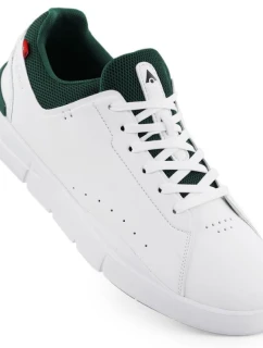 McArthur MC19 pánská bílá kožená sportovní polobotka