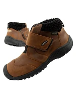 Dětská zimní kotníková obuv Keen Junior Kootenay voděodolná hnědá