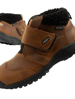 Dětská zimní kotníková obuv Keen Junior Kootenay voděodolná hnědá