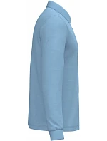 Kariban K 243 Pánské piqué polo s dlouhým rukávem 20.K243 sky blue