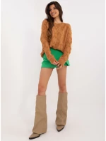 Jumper AT SW 2361.61 světle hnědý Jumper AT SW 2361.61 světle hnědý