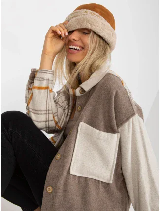 Košile DN KS 4007.04 béžová Košile DN KS 4007.04 béžová