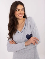 DU KN noční košile FP 102.59 šedá
