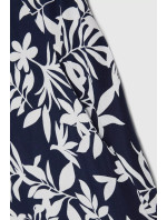 Dámské šaty MOODO - tmavě modrá, vzor květiny