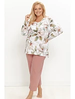3652 DÁMSKÉ DLOUHÉ PYŽAMO DENISA 2XL–4XL 3652 DÁMSKÉ DLOUHÉ PYŽAMO DENISA 2XL–4XL