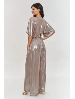 Dámský Overal model 209582 Makadamia Dámský Overal model 209582 Makadamia