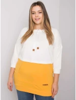 Mikina RV BL 6845.51P bílá a žlutá