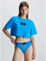 Dámský top QS6946E CC4 modré - Calvin Klein