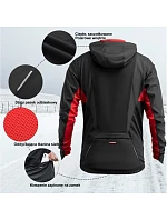 Rockbros sportovní zimní bunda unisex, černá, velikost M Rockbros sportovní zimní bunda unisex, černá, velikost M