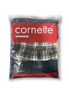 Cornette Comfort 3-pack 945/03 barva: tmavě modrá/vzor