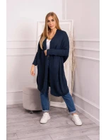 Svetr s džínovými netopýřími rukávy