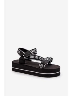 Dámské sandály na platformě Big Star NN274A525 Černé