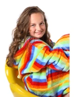 Dětský župan 9156 Capri s kapucí - Vestis Dětský župan 9156 Capri s kapucí - Vestis