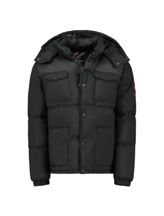 Geografické Norsko pánská bunda BAREDA DB BLACK MEN 096 BLACK (WY3882H/GN-NOIR)