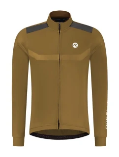 Rogelli dres s dlouhým rukávem MONO hnědý XL