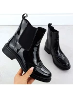 Dámské boty Bagger s ponožkou černé Sabatina