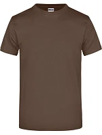 Daiber JN 02 Tričko z těžké bavlny 02.0002 brown