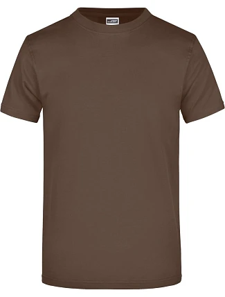 Daiber JN 02 Tričko z těžké bavlny 02.0002 brown