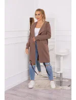 Zateplená bunda s kapucí mocca Zateplená bunda s kapucí mocca