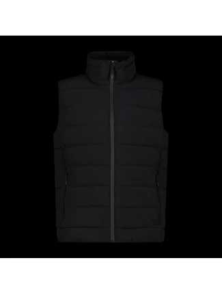 CMP pánská zateplená vesta zimní sportovní bez rukávů černá (34K0757/U901)