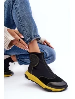 Dámské kožené boty s zipem Maciejka 06297-01 černé Dámské kožené boty s zipem Maciejka 06297-01 černé