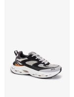 Pánské sportovní boty na platformě Big Star – šedé Pánské sportovní boty na platformě Big Star – šedé