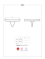 Svůdná tanga Selvy thong - Obsessive Svůdná tanga Selvy thong - Obsessive