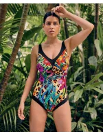 Jednodílné plavky 7346 M0 černo-žluté - Anita Jednodílné plavky 7346 M0 černo-žluté - Anita