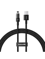 Kabel Baseus Gem USB typ A na iP 2,4A 1m (černý)