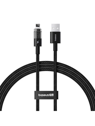 Kabel Baseus Gem USB typ A na iP 2,4A 1m (černý)