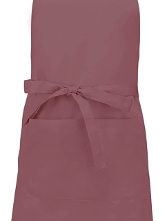 Kariban K 890 Zástěra s laclem "Sommelier" 20.K890 marsala