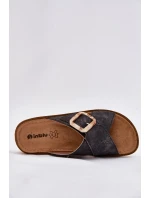 Dámské sandály s přezkou Inblu ED000025 Černé