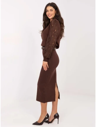 Sukně PM SD YIS1056.84 hnědá Sukně PM SD YIS1056.84 hnědá