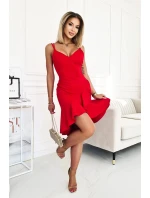 Dámské večerní šaty 238 červené - Bicotone Dámské večerní šaty 238 červené - Bicotone