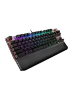 ASUS ROG Strix Scope NX TKL Deluxe Herní klávesnice USB Německá černá, šedá