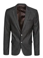 Pánské jednořadové sako černé FashionStreet MX0621