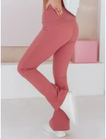 FARAFII dámské legíny do zvonu tmavě růžové FashionStreet UY2613