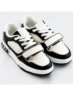 Černo-bílé dámské dvoubarevné tenisky "adidasky" (AD-585) Černo-bílé dámské dvoubarevné tenisky "adidasky" (AD-585)