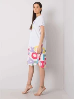 Šaty DHJ SK 13119.26P bílá